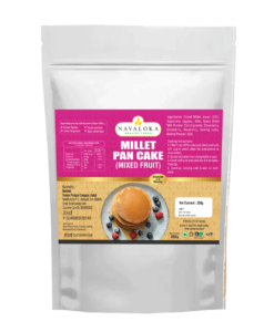 Millet Pancake (Mixed Fruit)